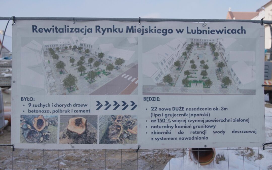 Wy pytacie, my szukamy odpowiedzi. Dzisiaj wyjaśniamy wątpliwości dotyczące remontu lubniewickiego rynku.