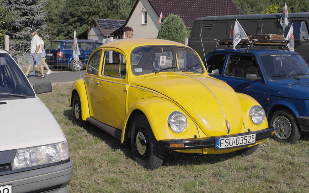 Piękne samochody, ryk żużlowych motocykli i przednia zabawa – tak było w trójmieście w gminie Krzeszyce.
